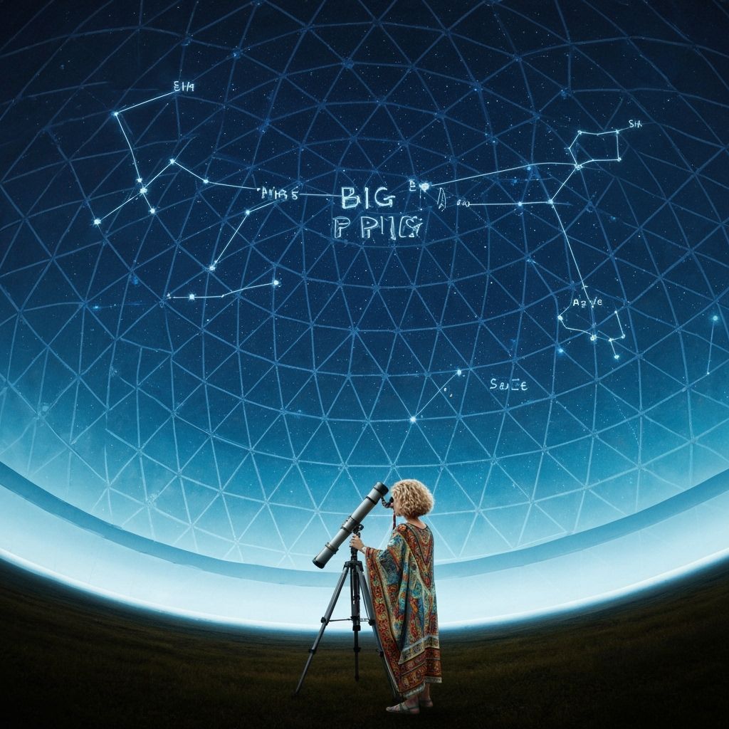 Starry Sky with Big Pig Constellation