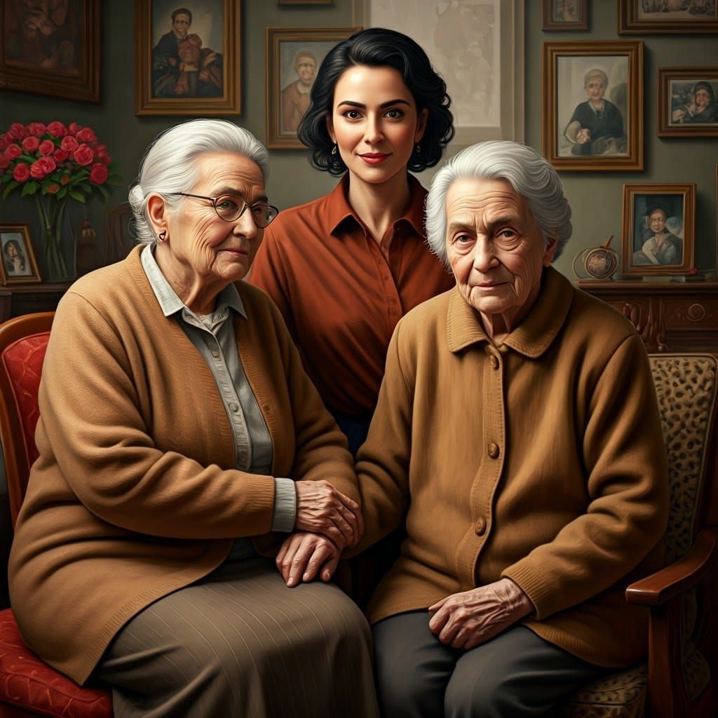 Family Ties: Intimate Portrait of Motherly Love