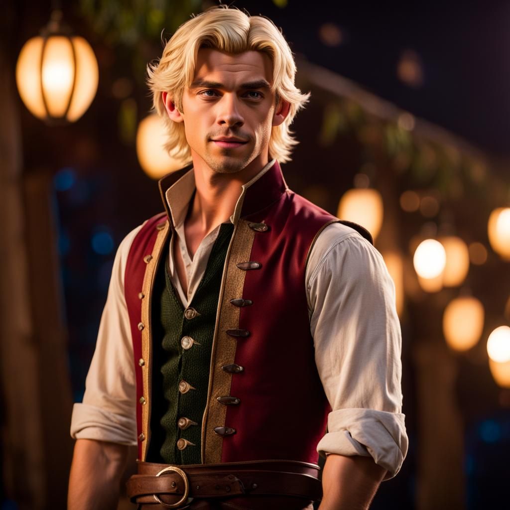 Ross Lynch as Flynn Ryder in Tangled 240120C
