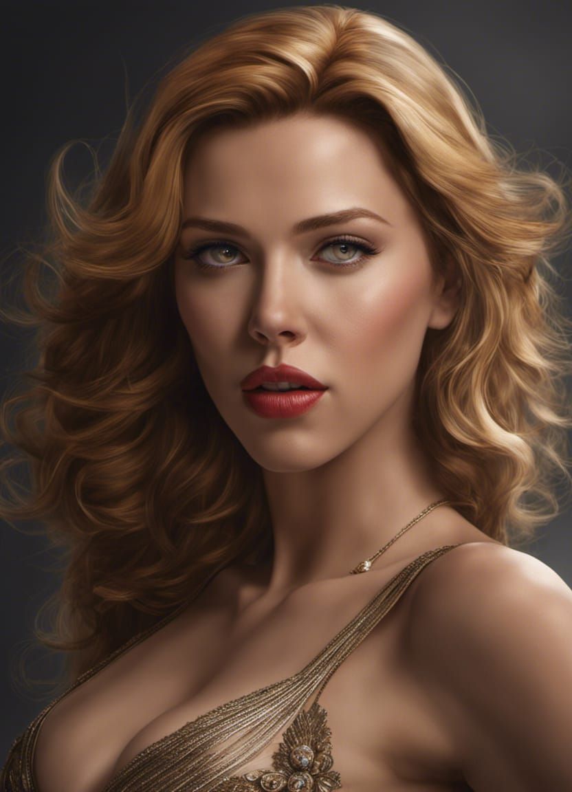 Revealing Photo of Woman in Classic Portrait Style