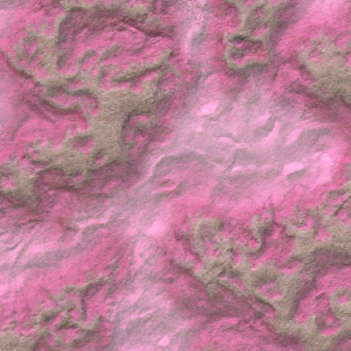 Pink Cotton Meditation: A Digital Landscape in Unreal Engine