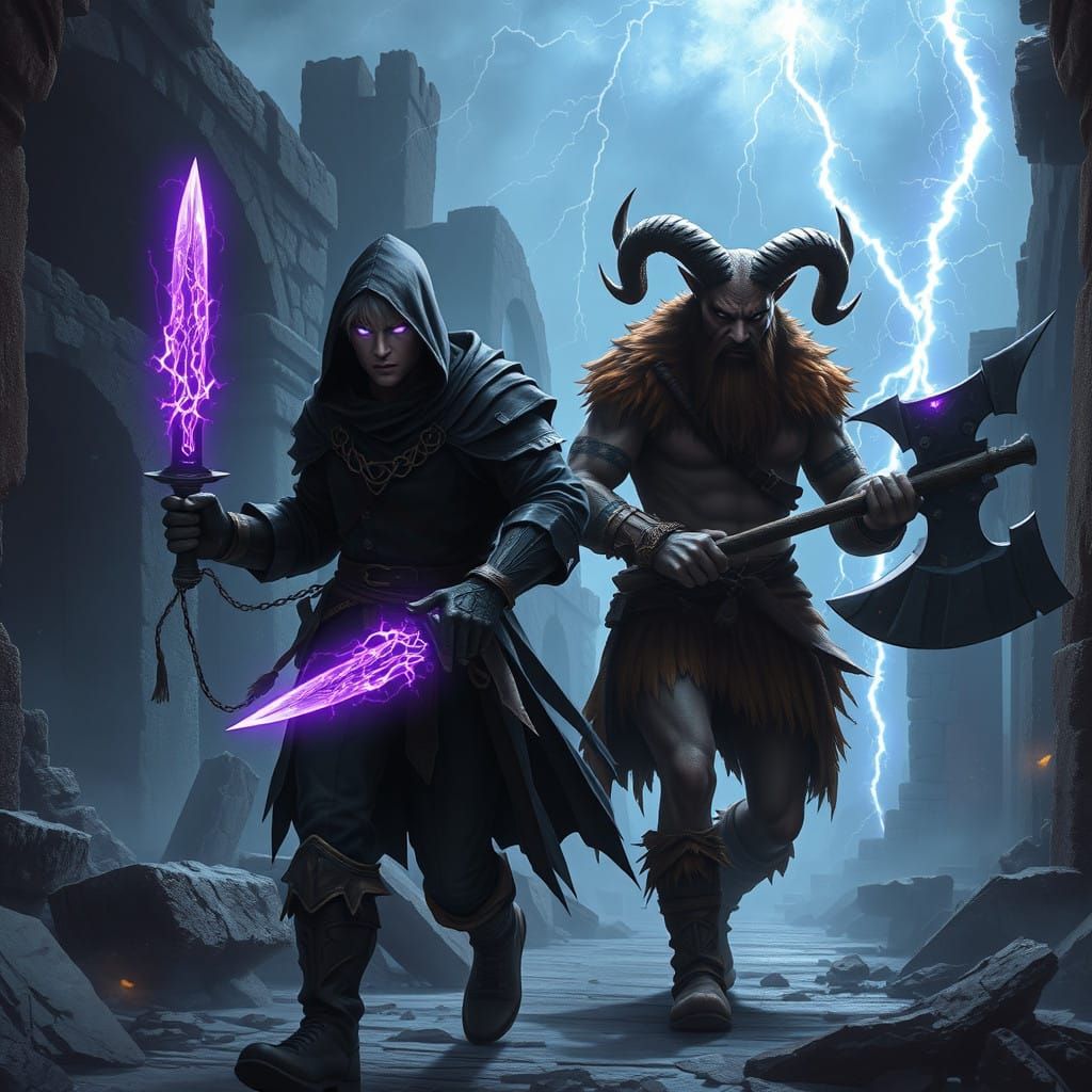 Dark Legends United: Mysterious Stormy Night