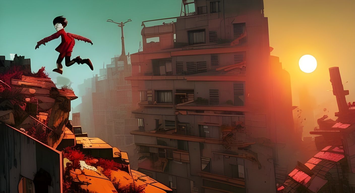 post-apocalyptic parkour