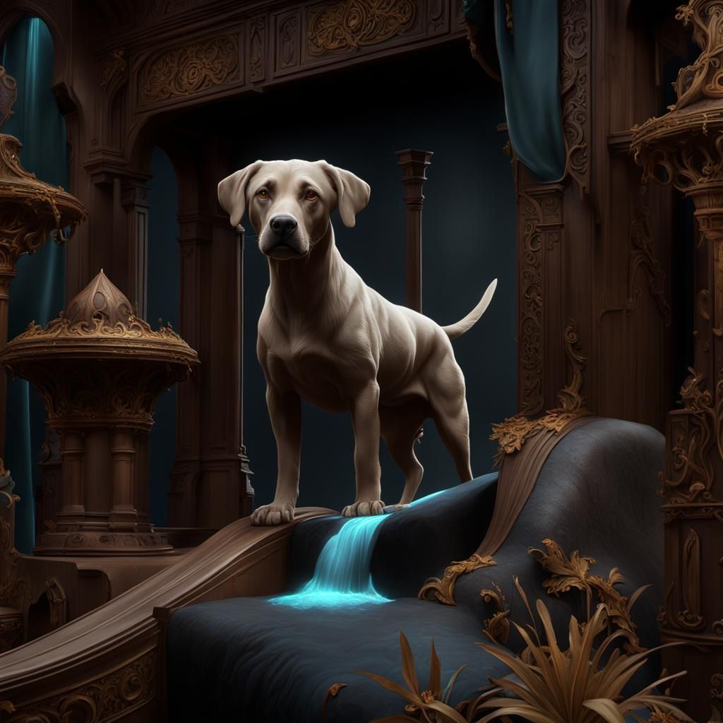 Fantastical Vector Art in Deep Color