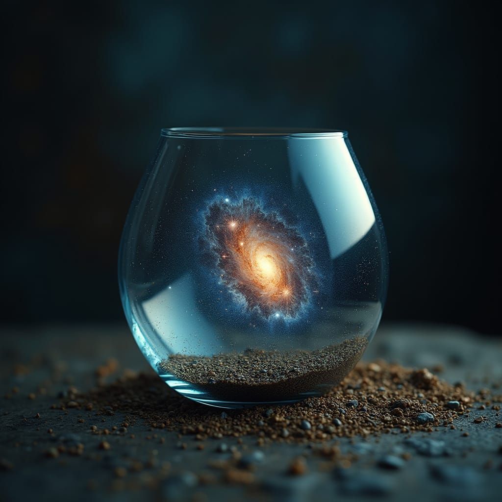 Ethereal Glass World Unveiled in Hyperrealistic Detail