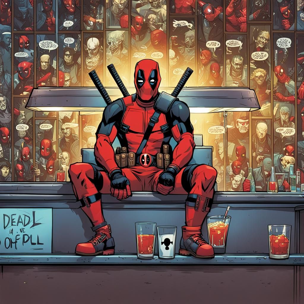 Deadpool's Nightclub Pole Dance Performance