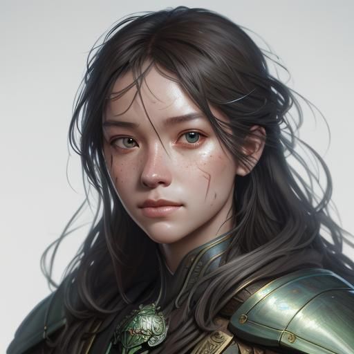 Realistic Turtle Portrait in Hyperdetailed Style