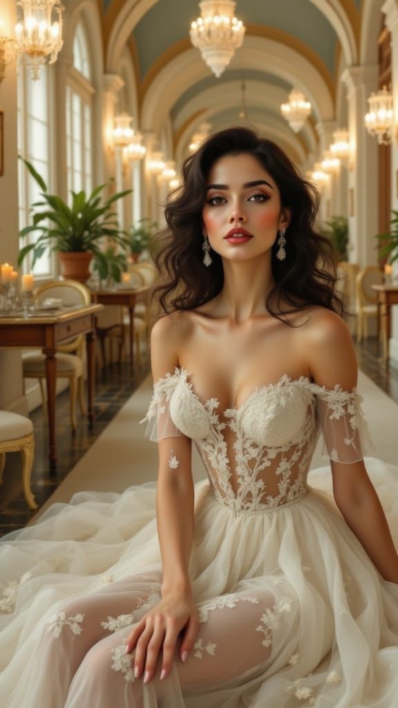 Ethereal Art Nouveau Beauty Reigns Supreme