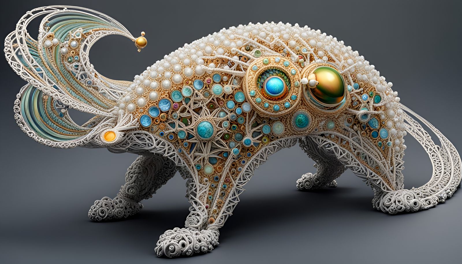 Abstract Geometric Design with Quantum Zentangle Elements