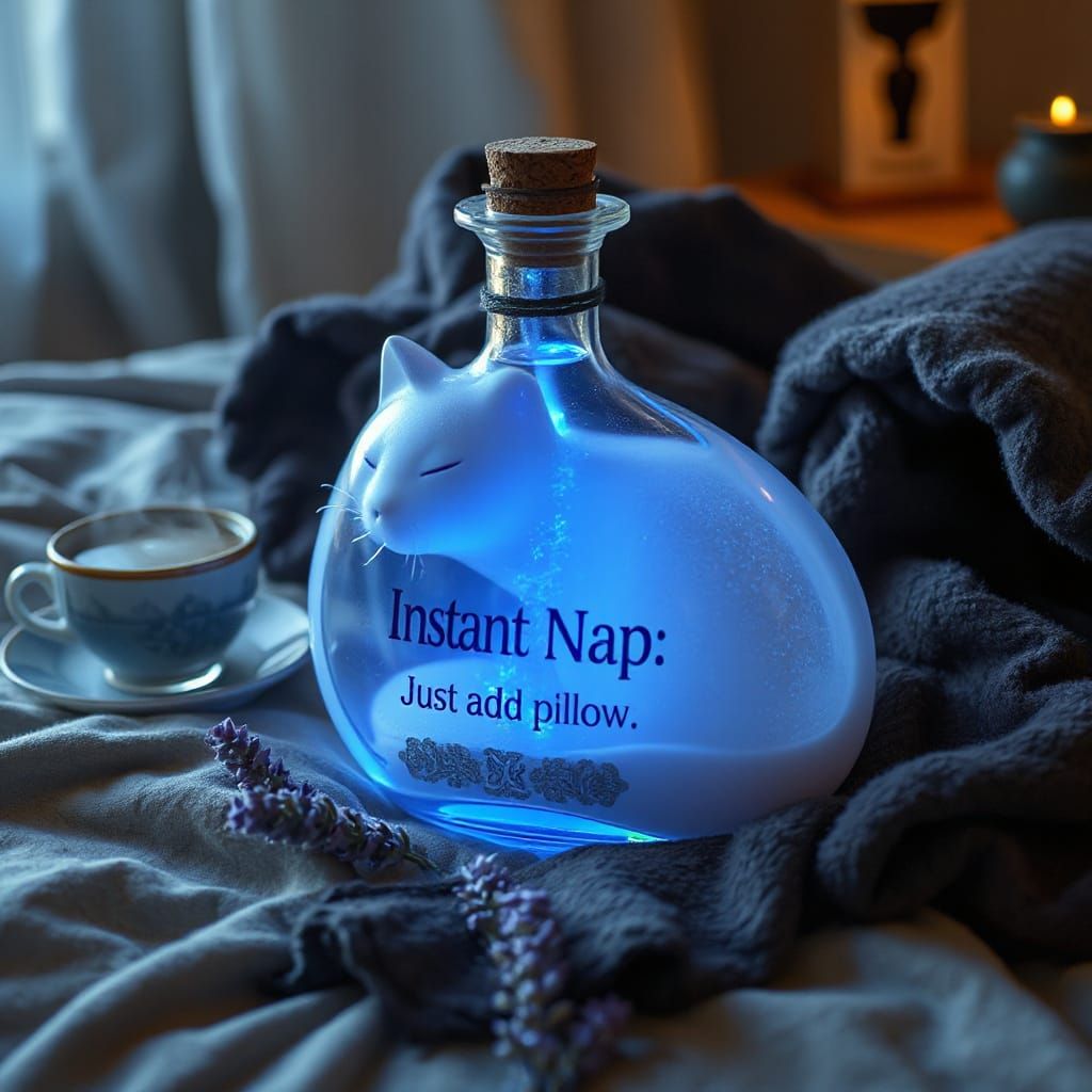 'Instant Nap – Just add pillow'