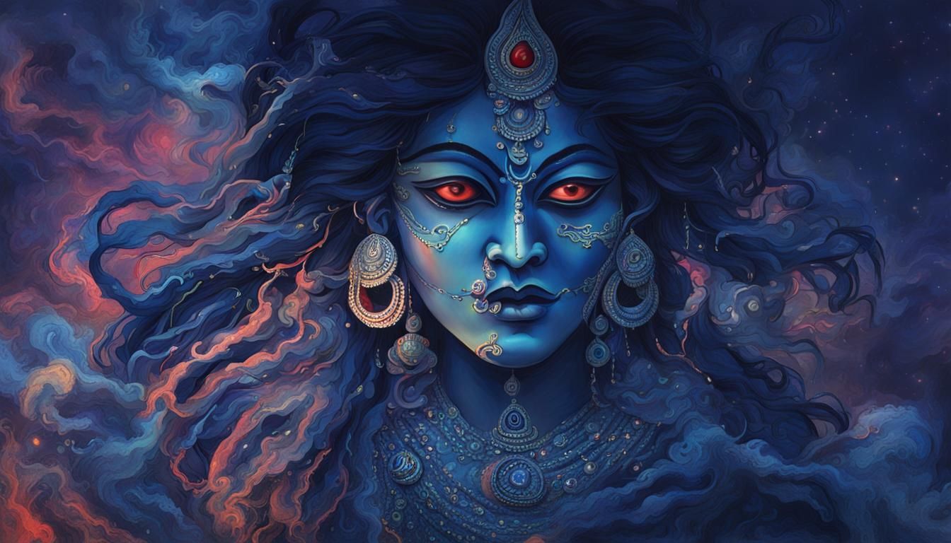 Goddess Kali Illustration