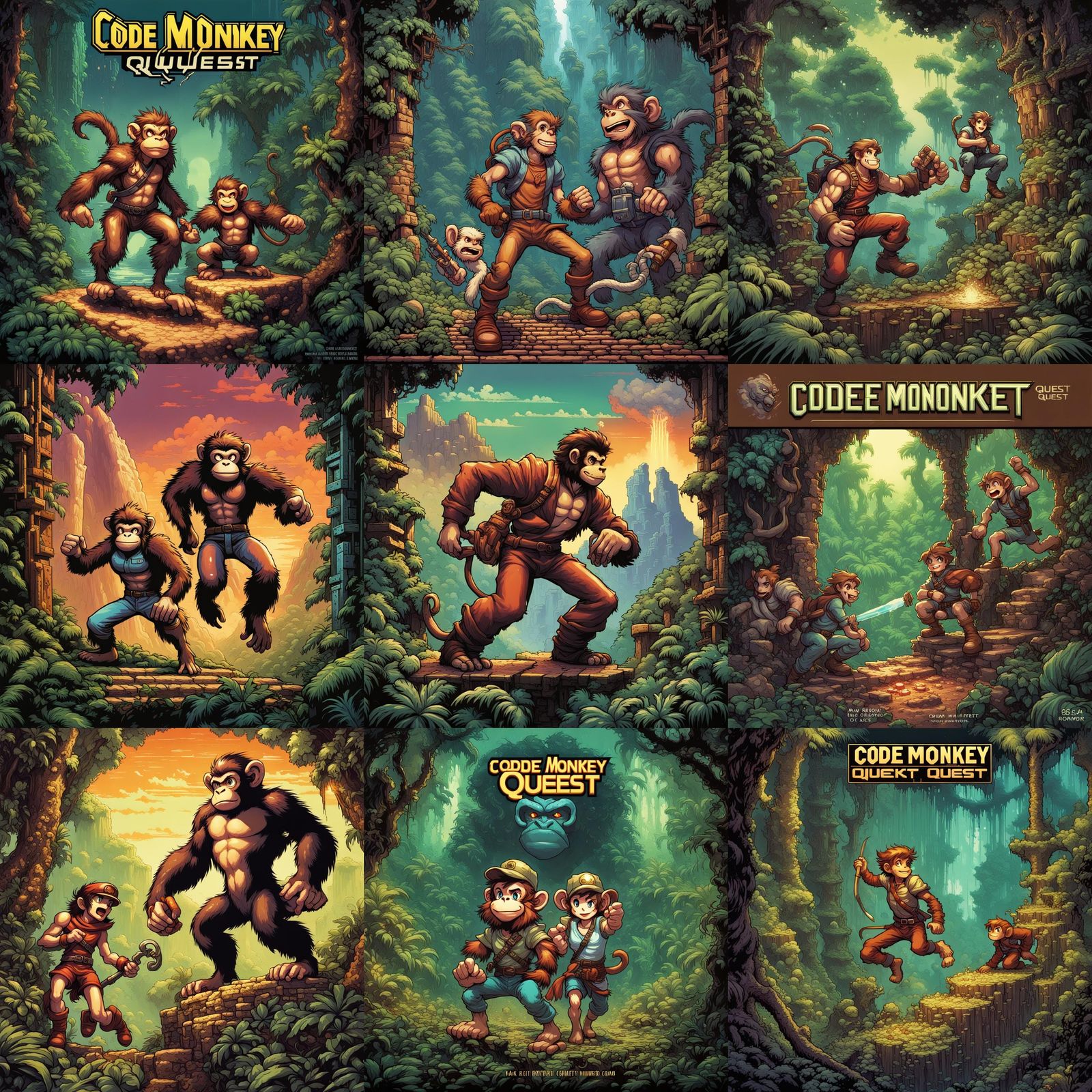 Code monkeys Quest