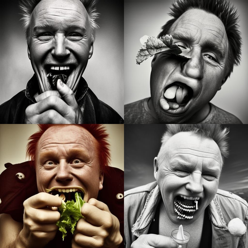 Johnny Rotten Laughing: A Cinematic Portrait