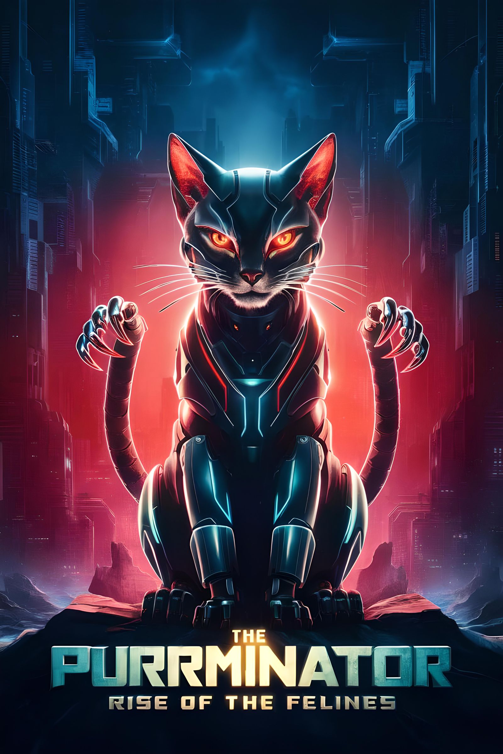 The Purrminator: Rise of the Felines Movie Poster