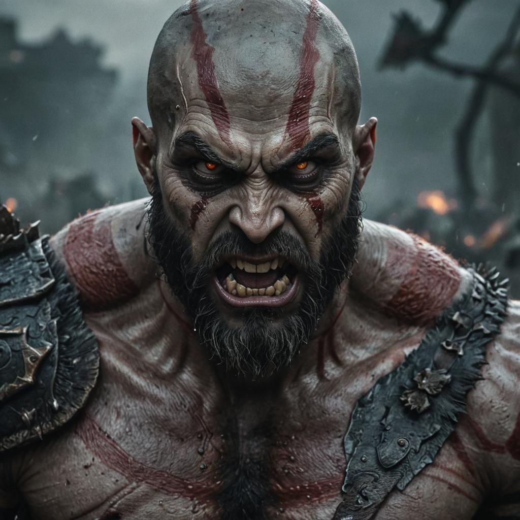 Kratos angry