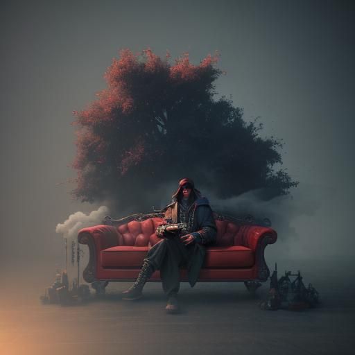 Suicideboys: Ruby and Scrim as 3D Digital Art