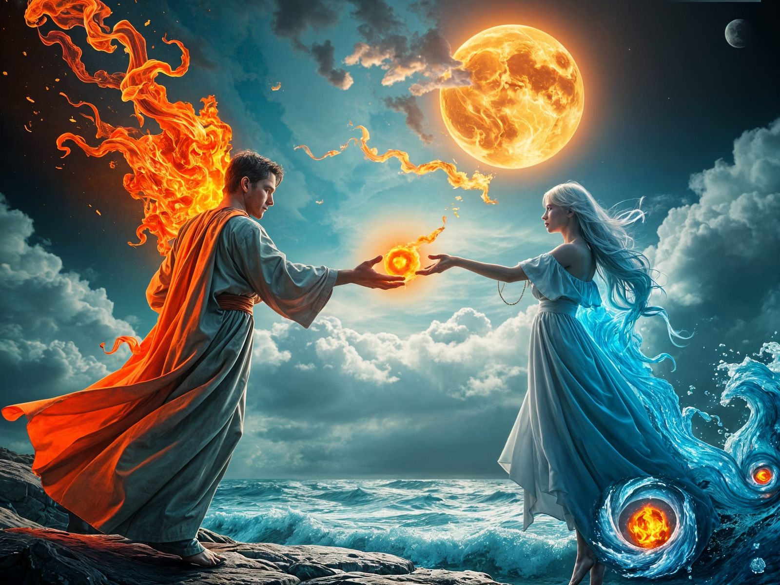 Celestial Balance Unites Male and Female Forces