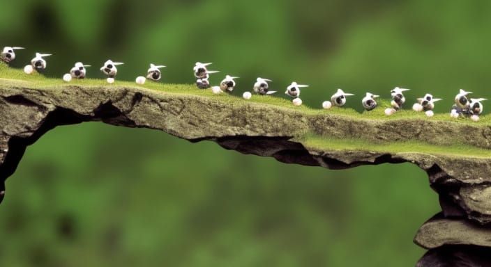 Lemmings: A Study in Collective Movement