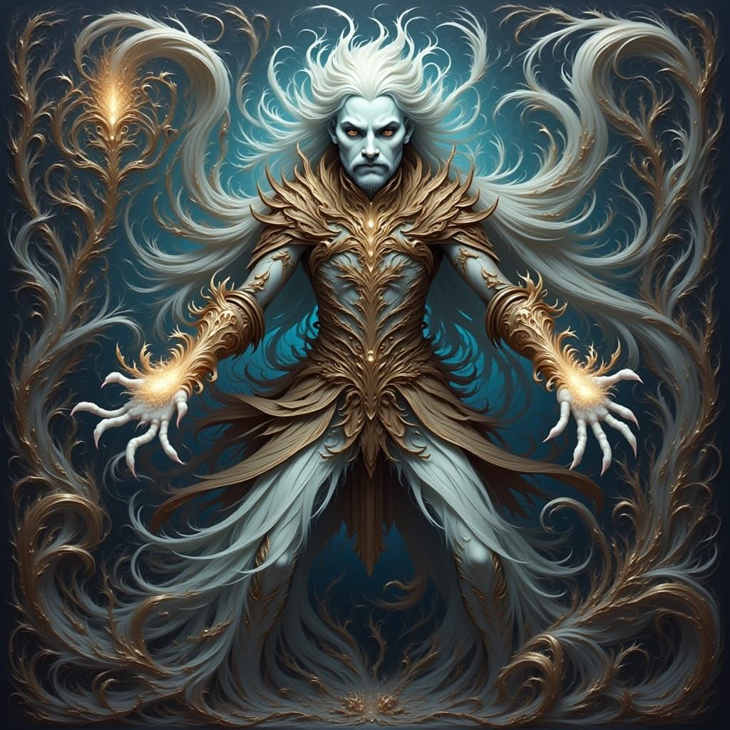 Enchanting Tapestry of Wisp Mischief and Light