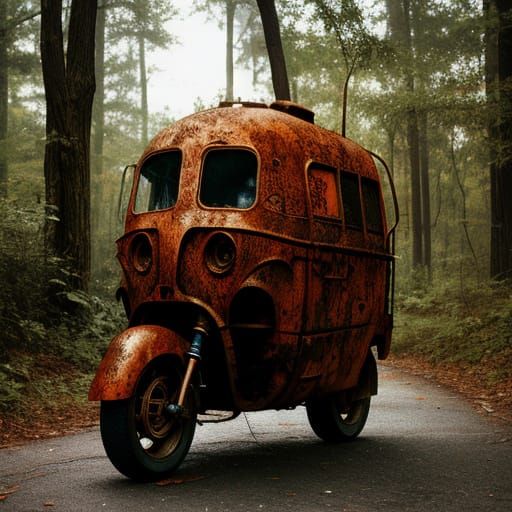 Cute but Strange Alien Battle Vehicle