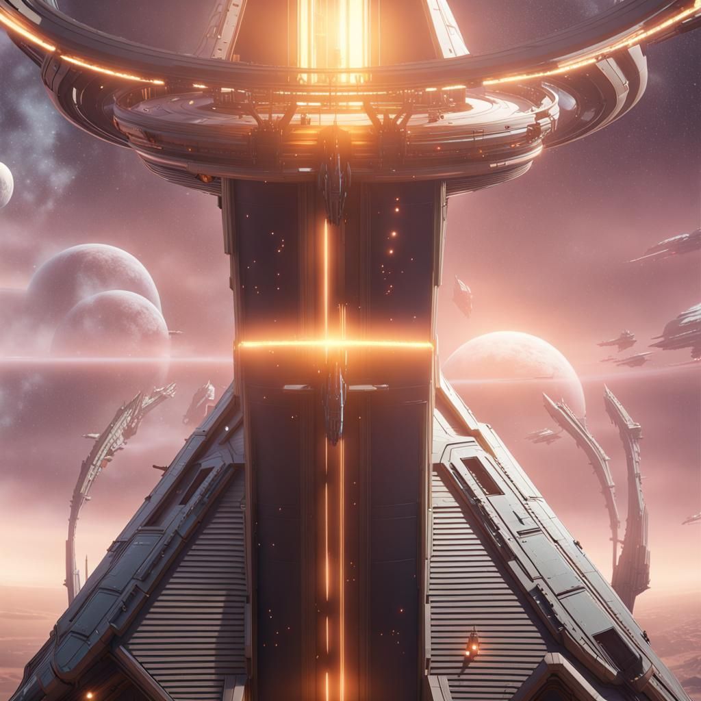 Ringworld: Epic 3D Game Cinematic Render