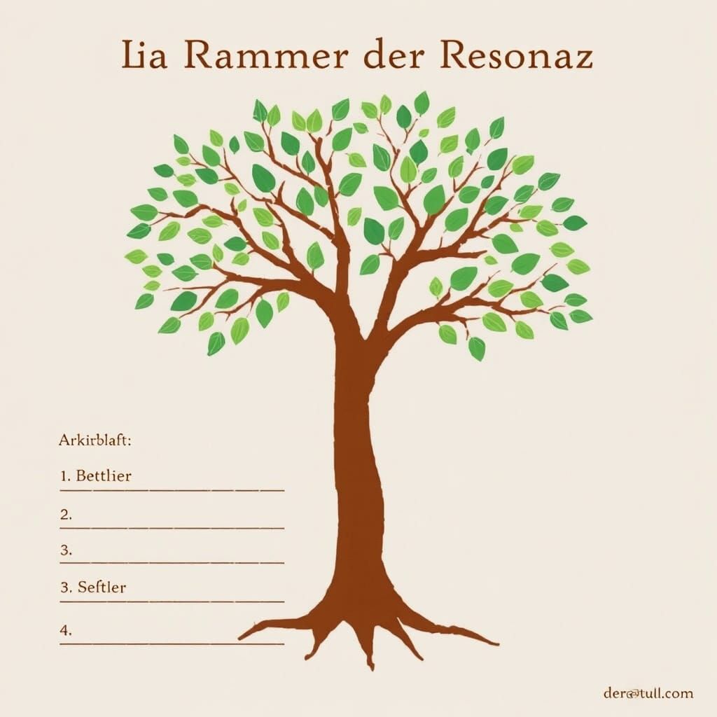 Resonance Tree Worksheet Diagram