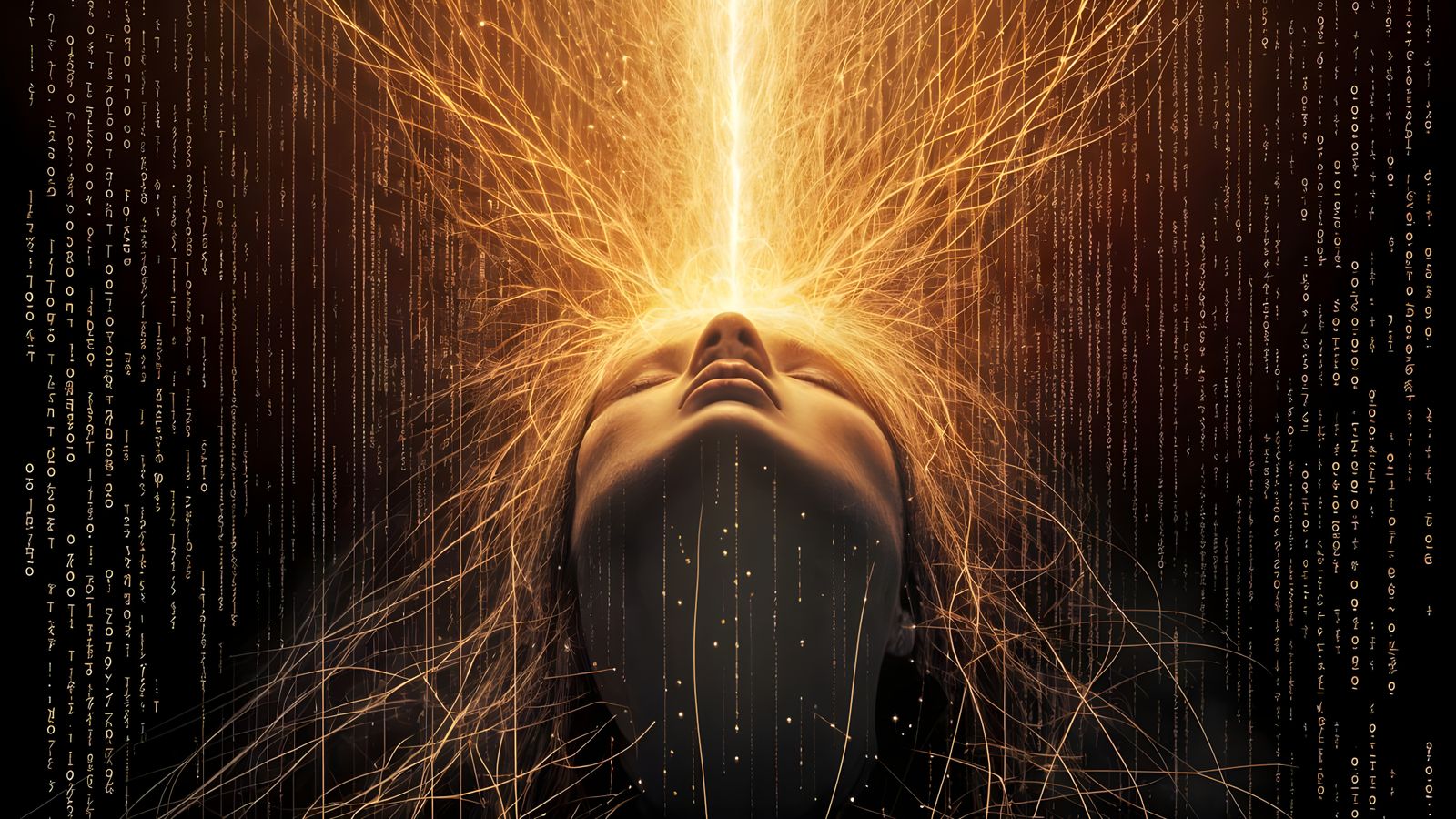 Fractured Code Matrix in Metaempsychose Droste Upside Down