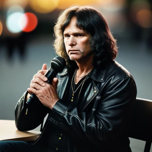 Jim Morrison as an Older Man: Portrait