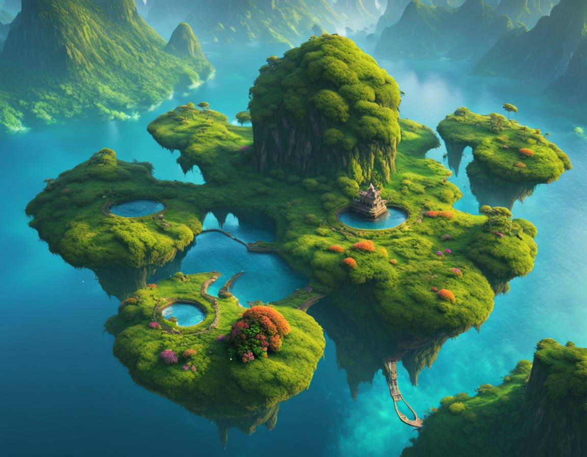 Floating Island Paradise 1