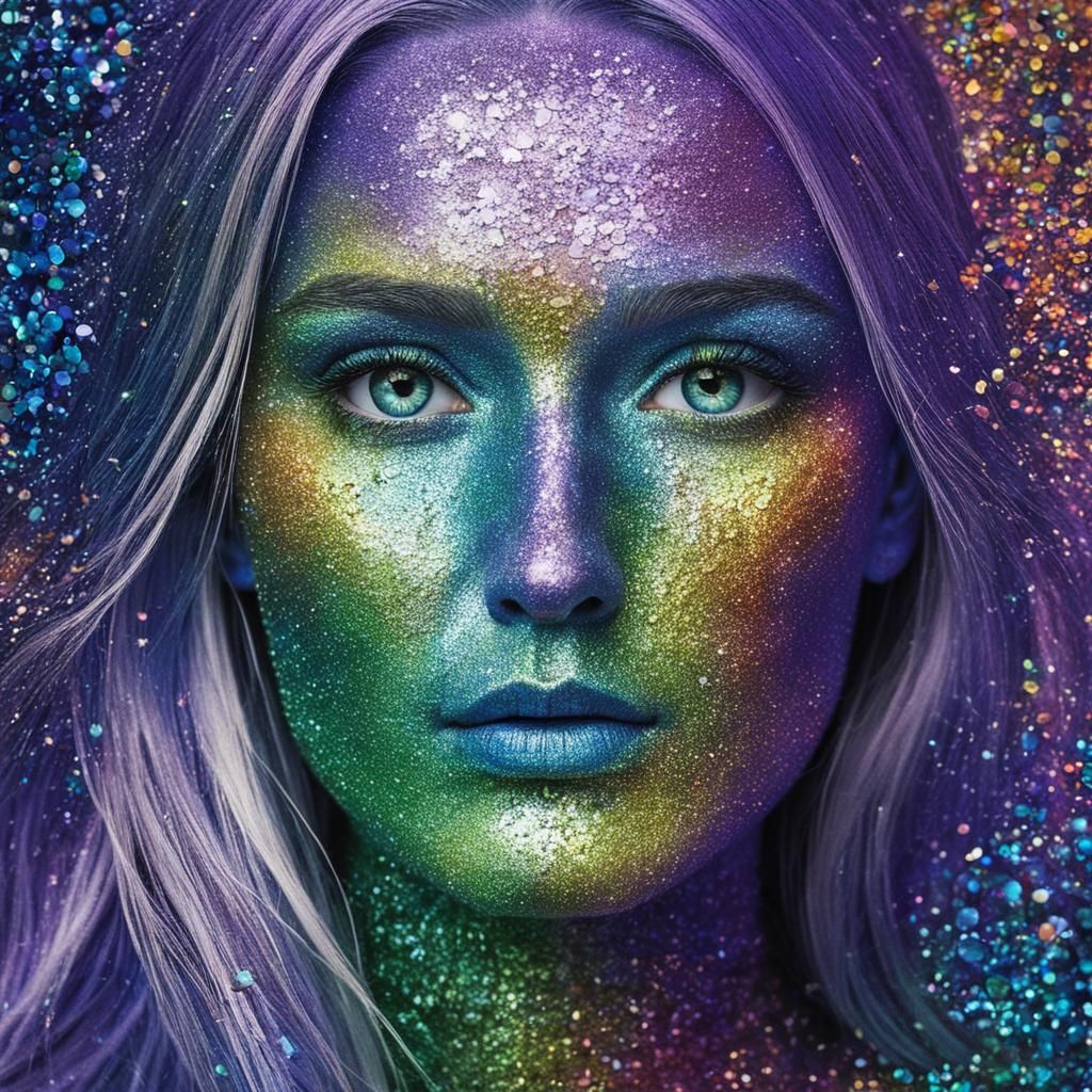 Iridescent Aurora Borealis