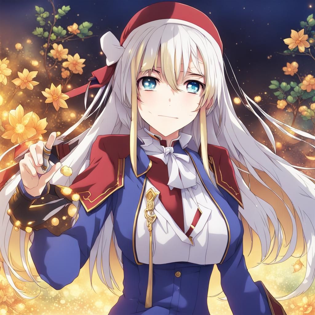 Jealous Ex-Girlfriend in Anime Key Visual Style