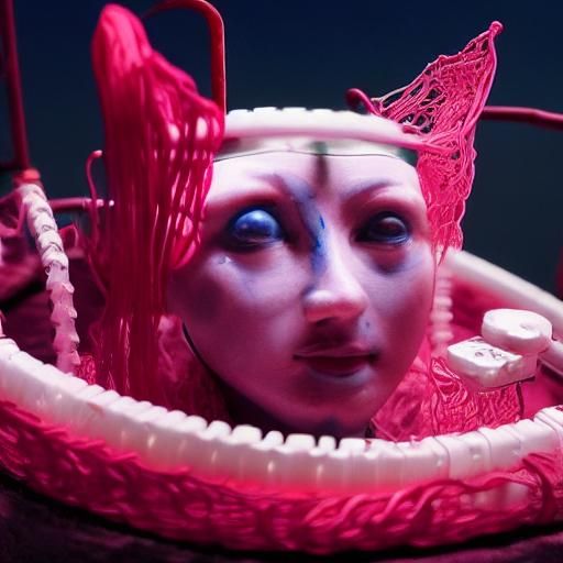 Swiss-Chinese Computer Scientist Made of Porcelain