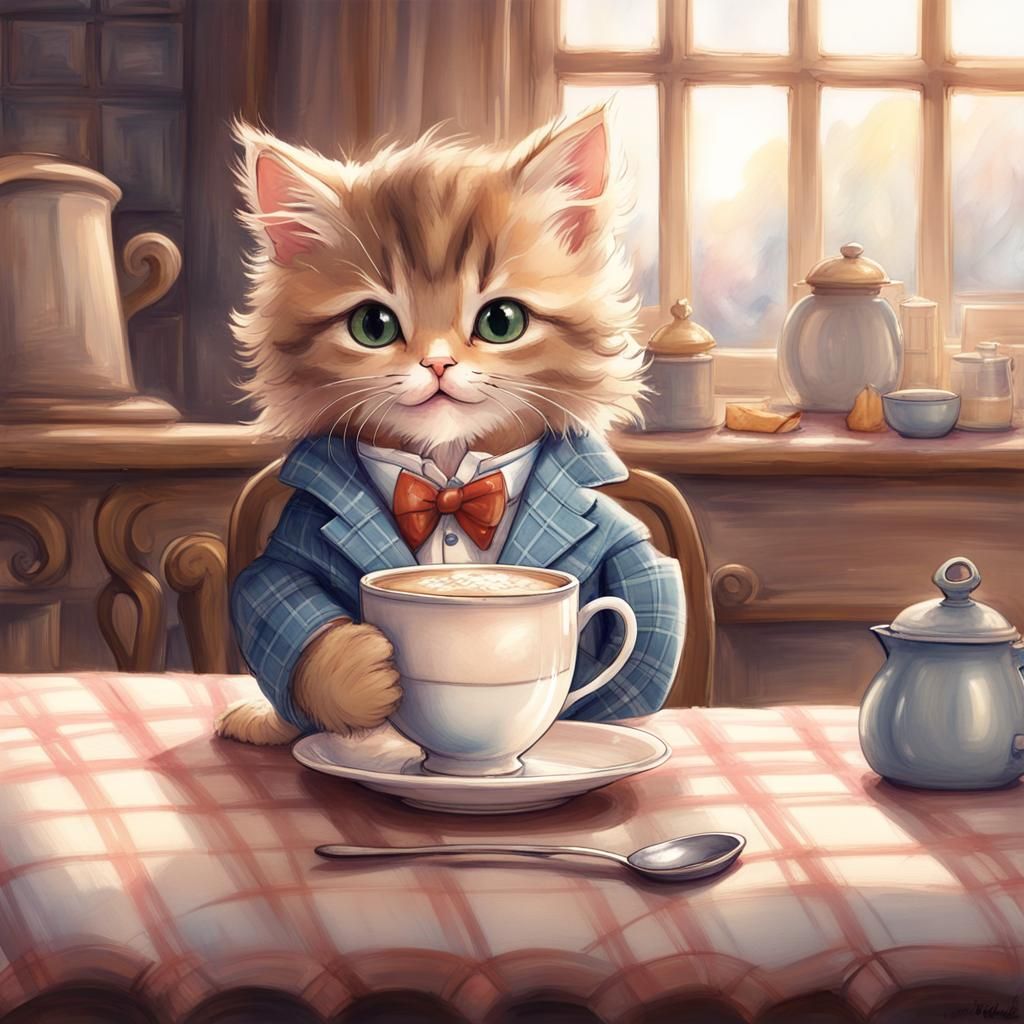 Mittens Loved Hot Chocolate