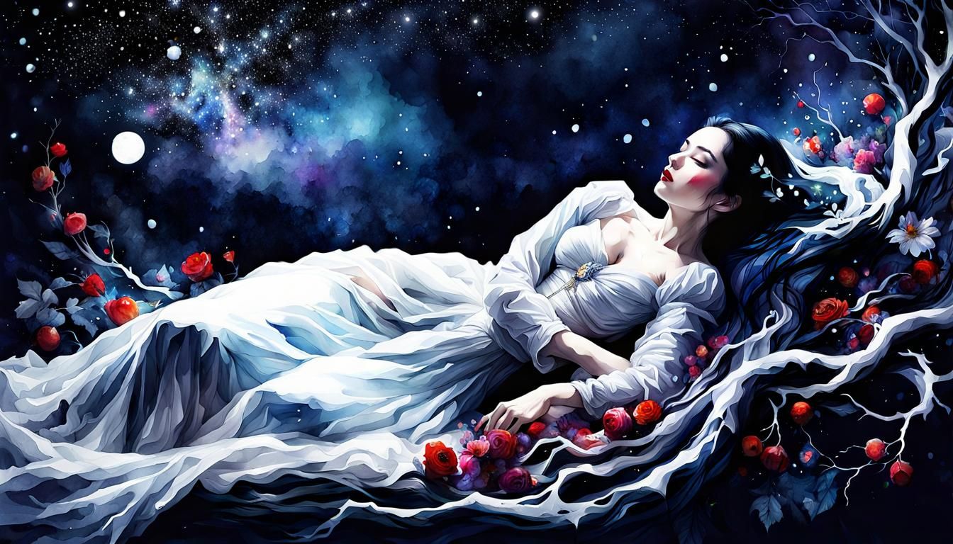 Snow White Asleep