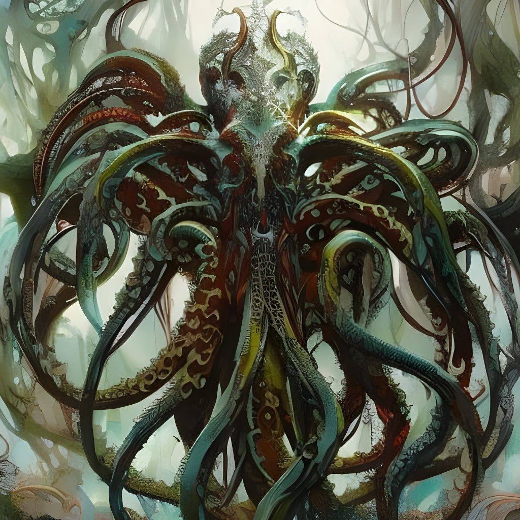 Horrifying Cthulhu Emerges From the Deep Sea