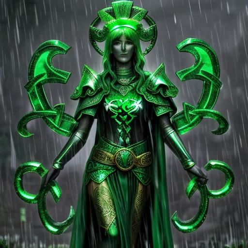 Emerald Celtic Myths Shamrock Parade