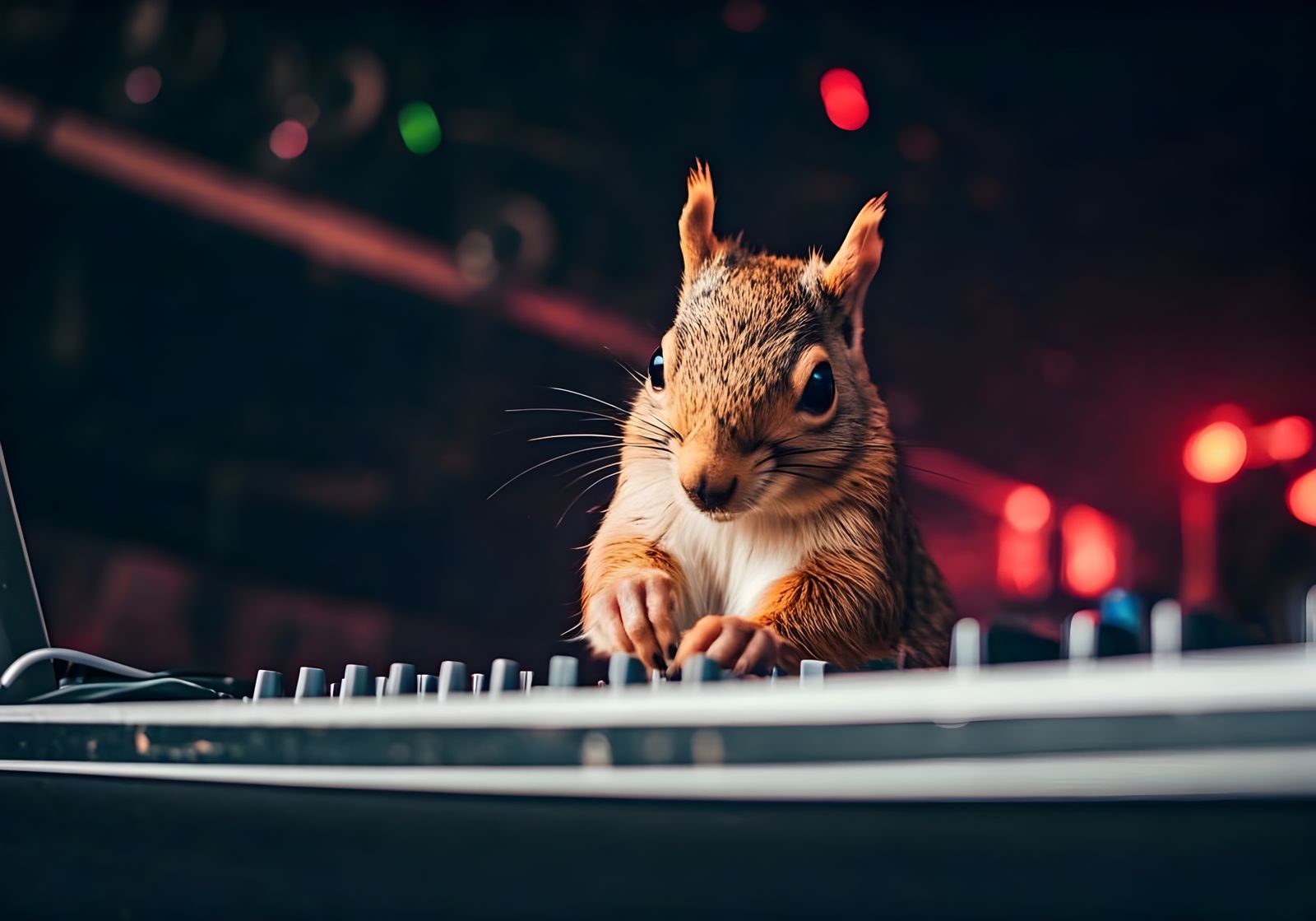 Squirrel Operates Detroit Techno Rave