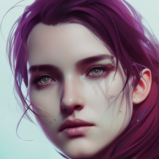 Hyperdetailed Portrait of Luna in Volumetric Lighting