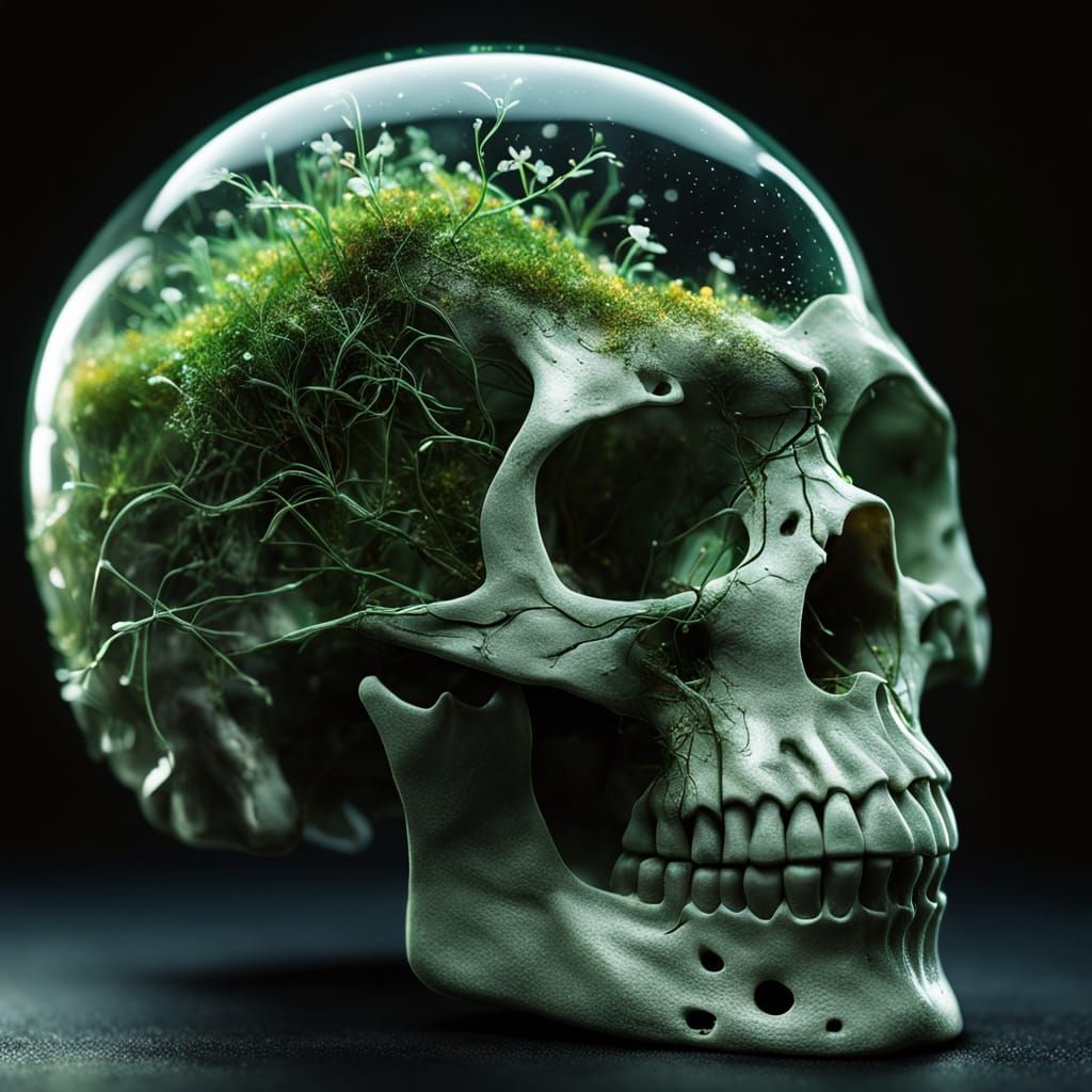 human skull