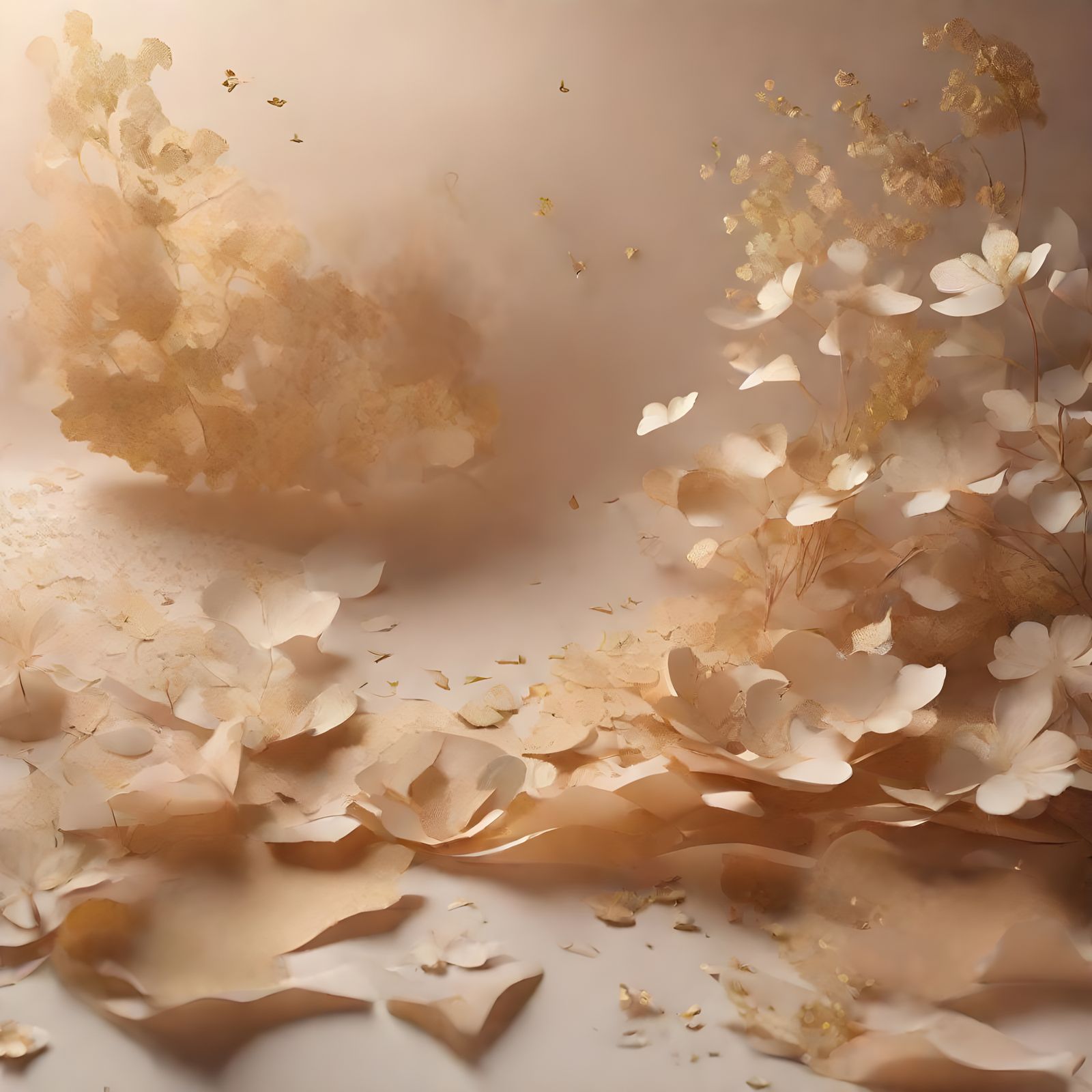 Dreamy Poem Illumination with Soft Focus and Warm Tones