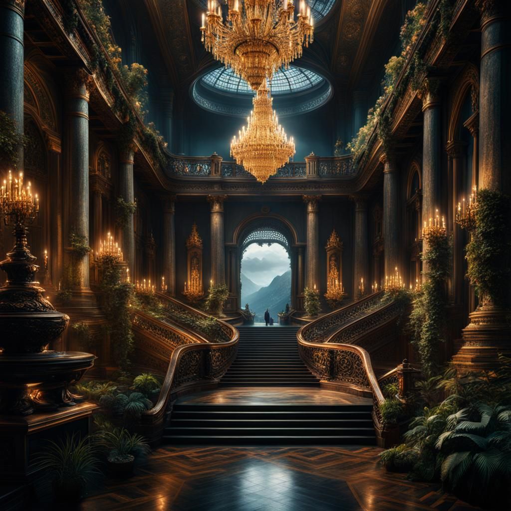 Epic Cinematic Palace of Harmony and Chaos