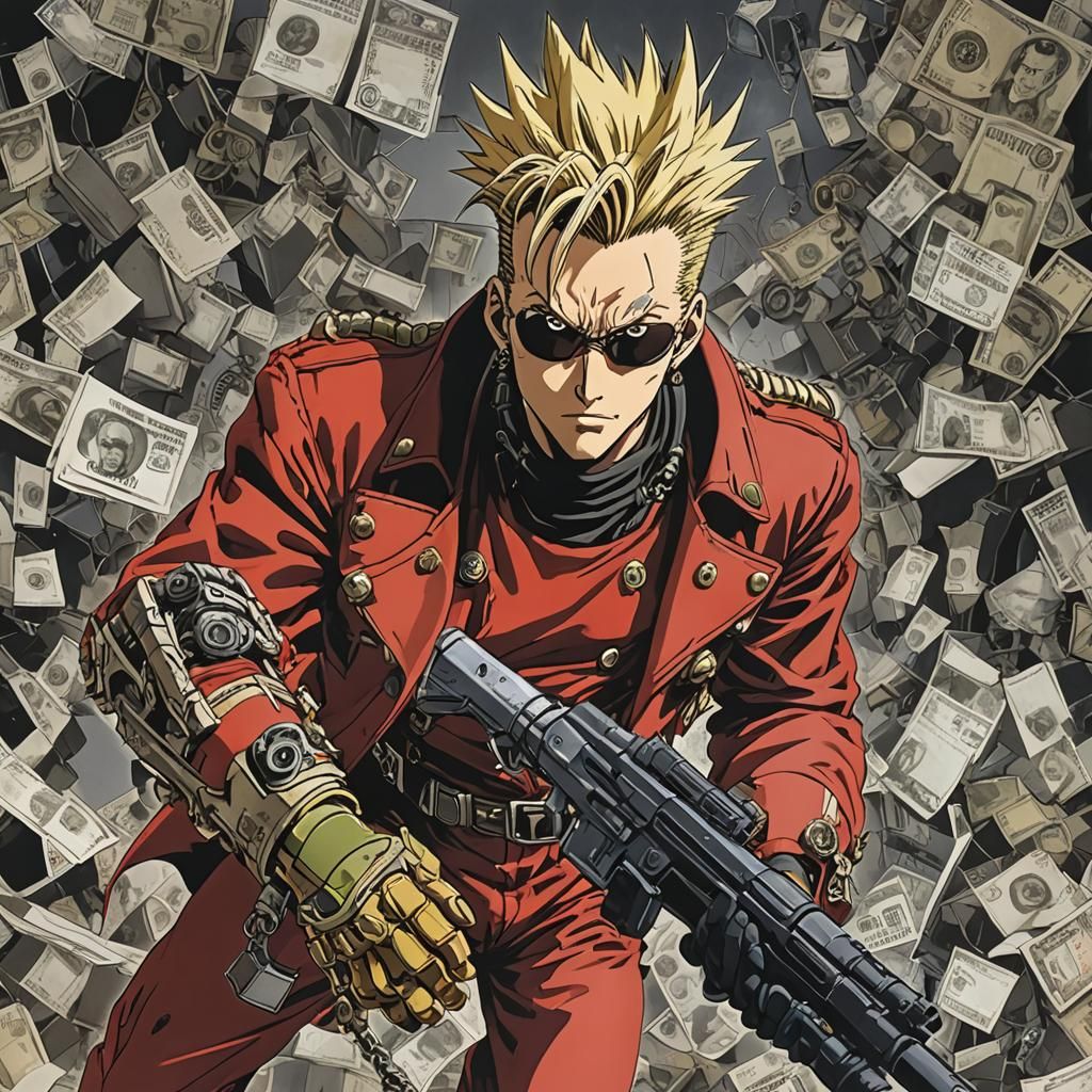 Vash the Stampede: Trigun's $$60 Billion Man