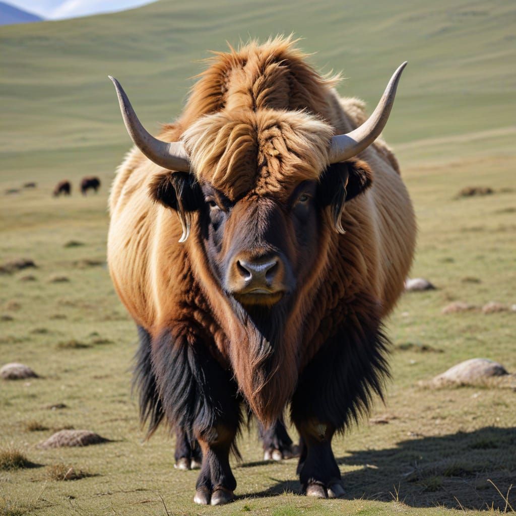 Yak in Mongolia