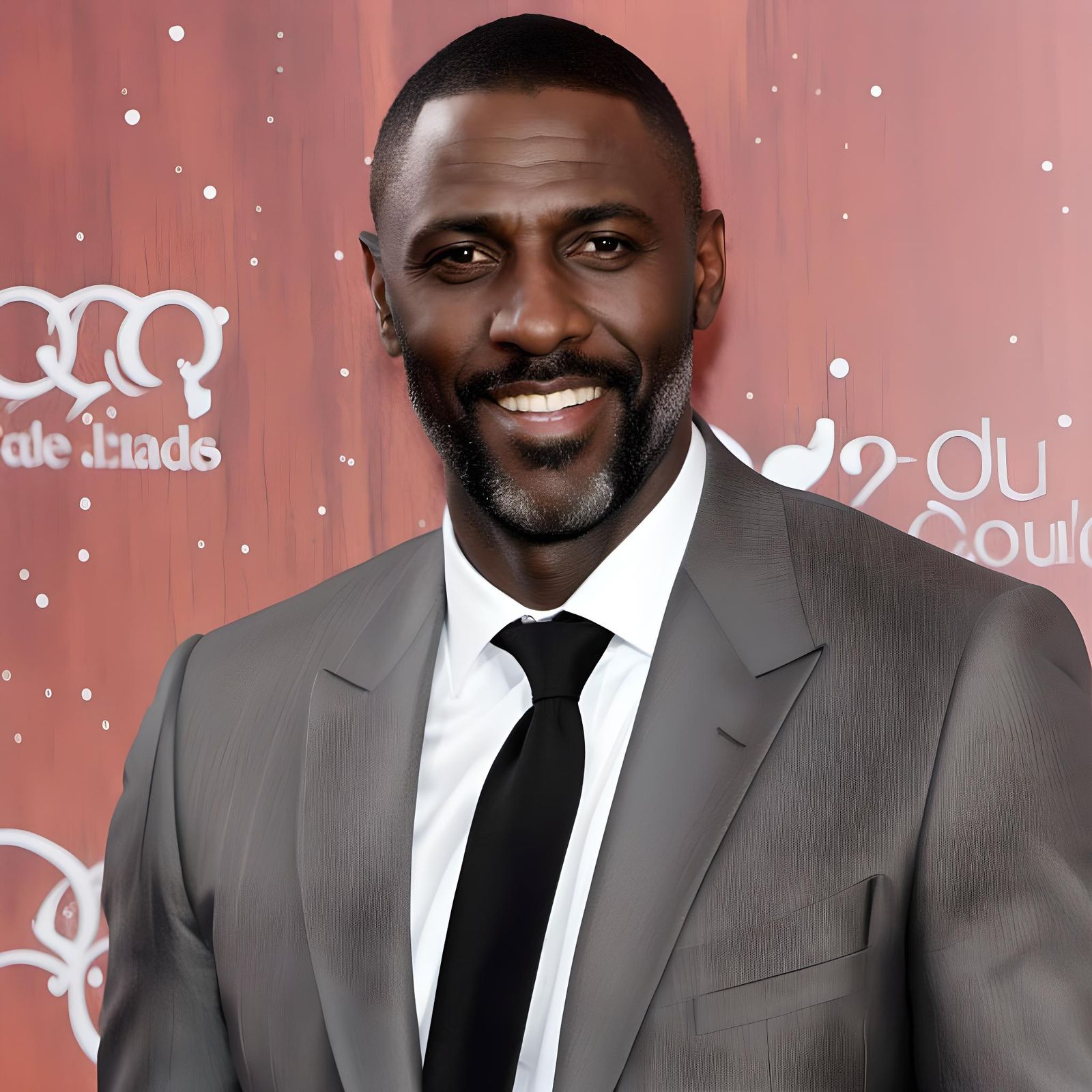 Idris Elba Portrait: Digital Likeness of the Actor
