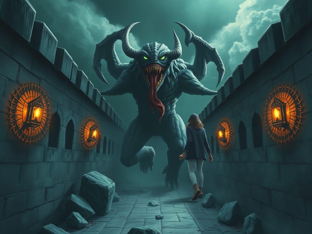 Monsters in My Head: Abstract Mental Turmoil