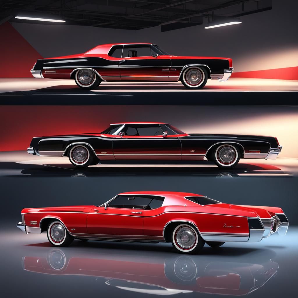 1971 Buick Riviera Boat Tail in Showroom