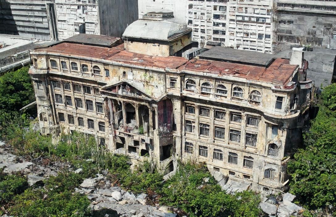 Decaying Abandonment: A Scene of Heavy Damage