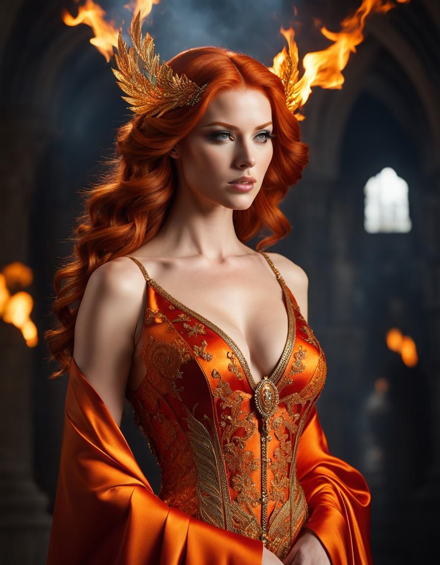 Fiery Redheaded Goddess. #10