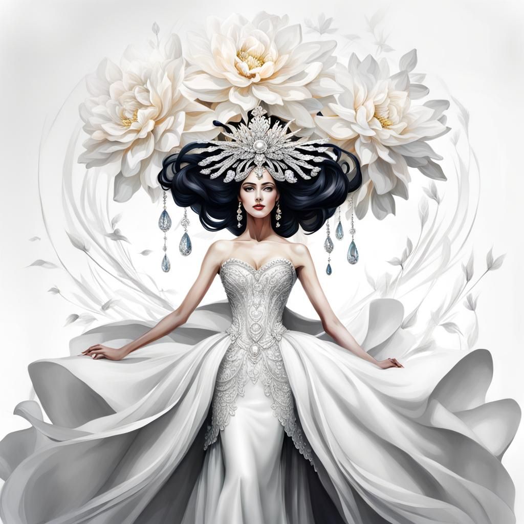 Elegance Personified: An AI Interpretation