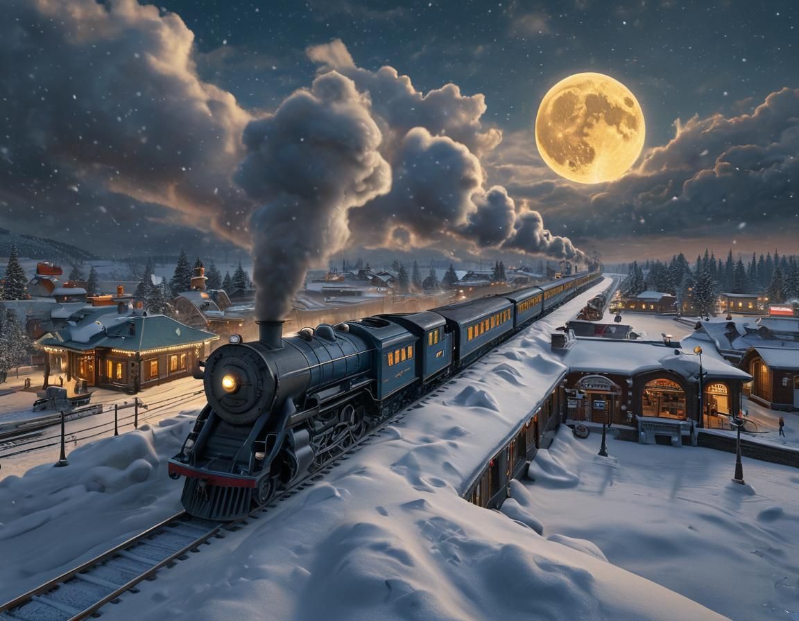 Winter Train Ride